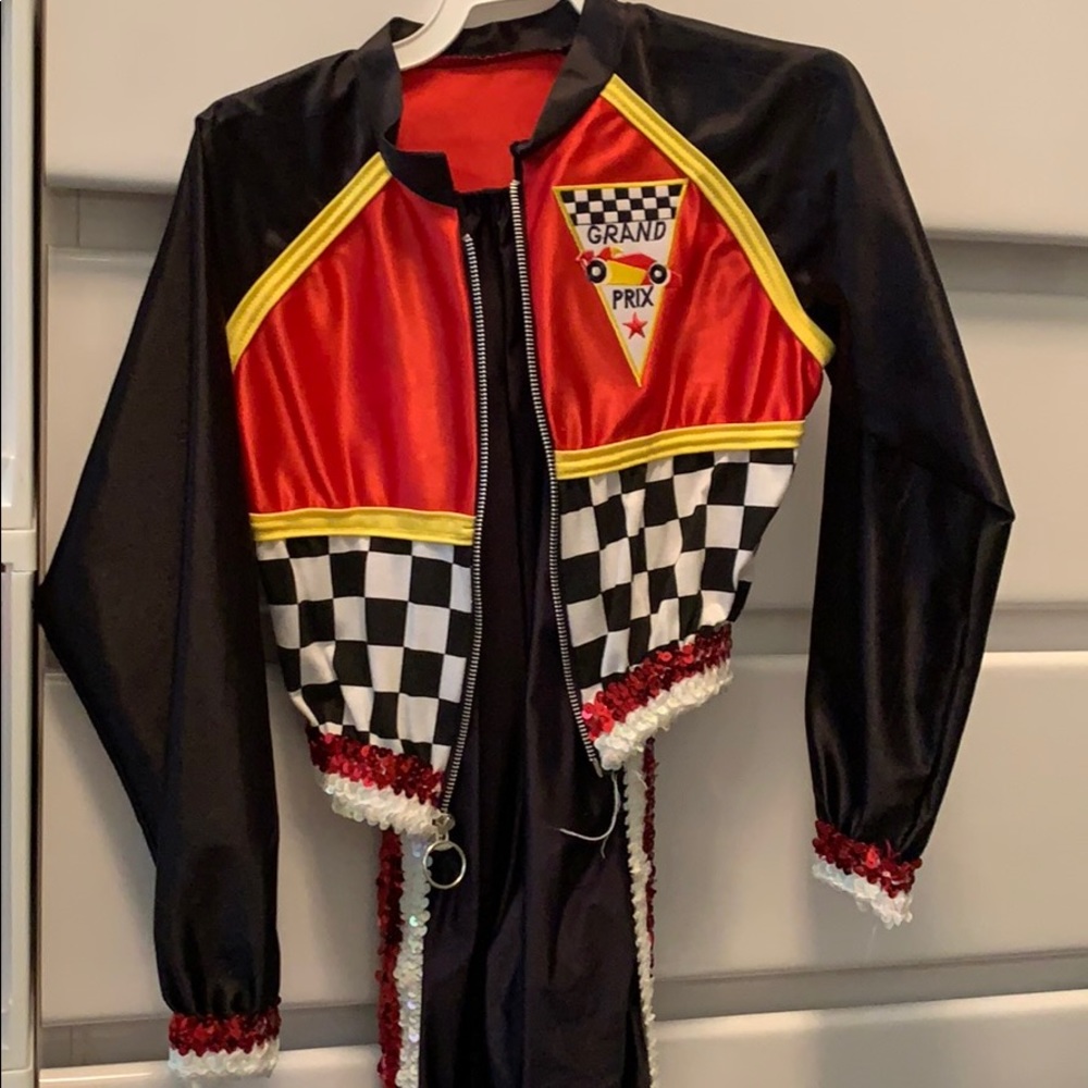 Race car driver dance/Halloween costume